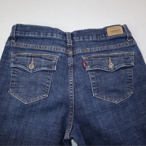 LEVI’S Perfectly Slimming Boot Cut 512 Jeans Size 12 Medium - Picture 9 of 11